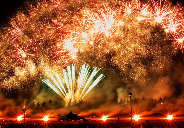 イベント名：モエレ沼芸術花火