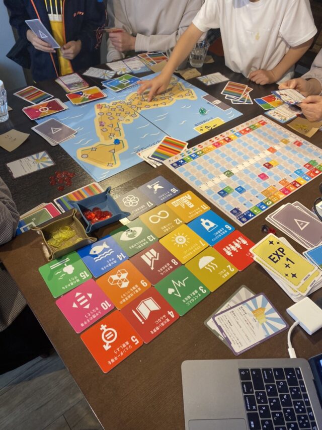 イベント名：SDGsボードゲーム「Sustainable World BOARDGAME」体験会