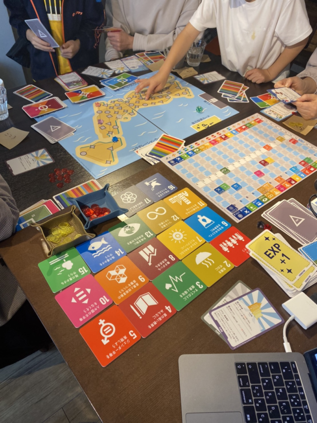 イベント名：SDGsボードゲーム「Sustainable World BOARDGAME」体験会