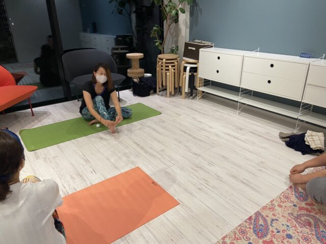 イベント名：ココ江別ヨガ〜肩甲骨編・心と身体の疲れを取り除きましょう〜