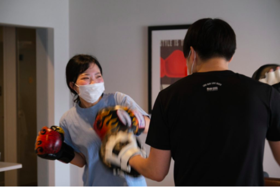 イベント名：少人数キックボクシング教室