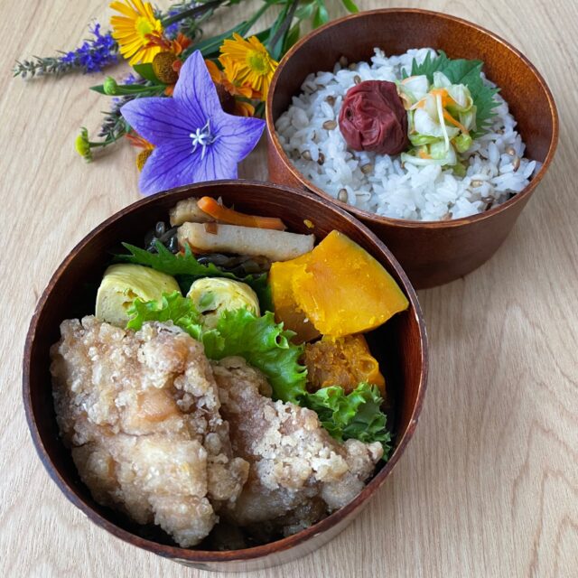 イベント名：特別講座「秋のお弁当～鶏の竜田揚げ」