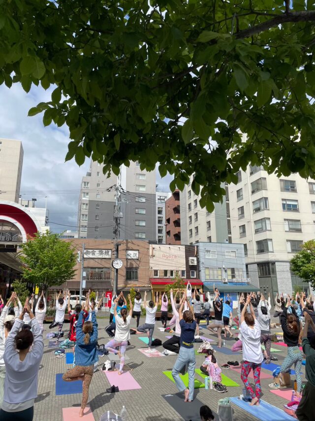 イベント名：国際ヨガDAY in 札幌 2024