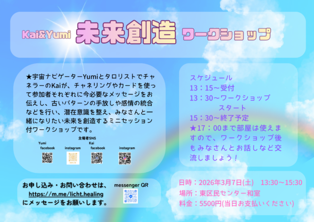 イベント名：未来創造ワークショップ