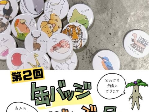 イベント名：イベント限定品あり！！ 【第２回 缶バッジぜんぶ展  byくろがね工房】